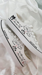 Zapatillas Novia Minnie y Mickey - Albea Meraki