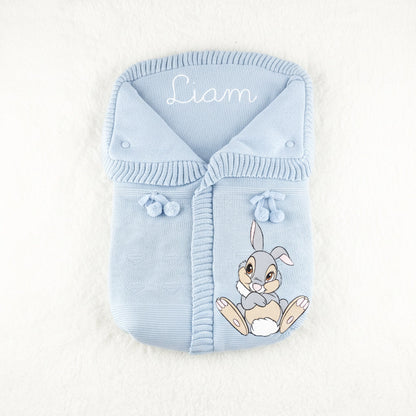Saco Lana Celeste