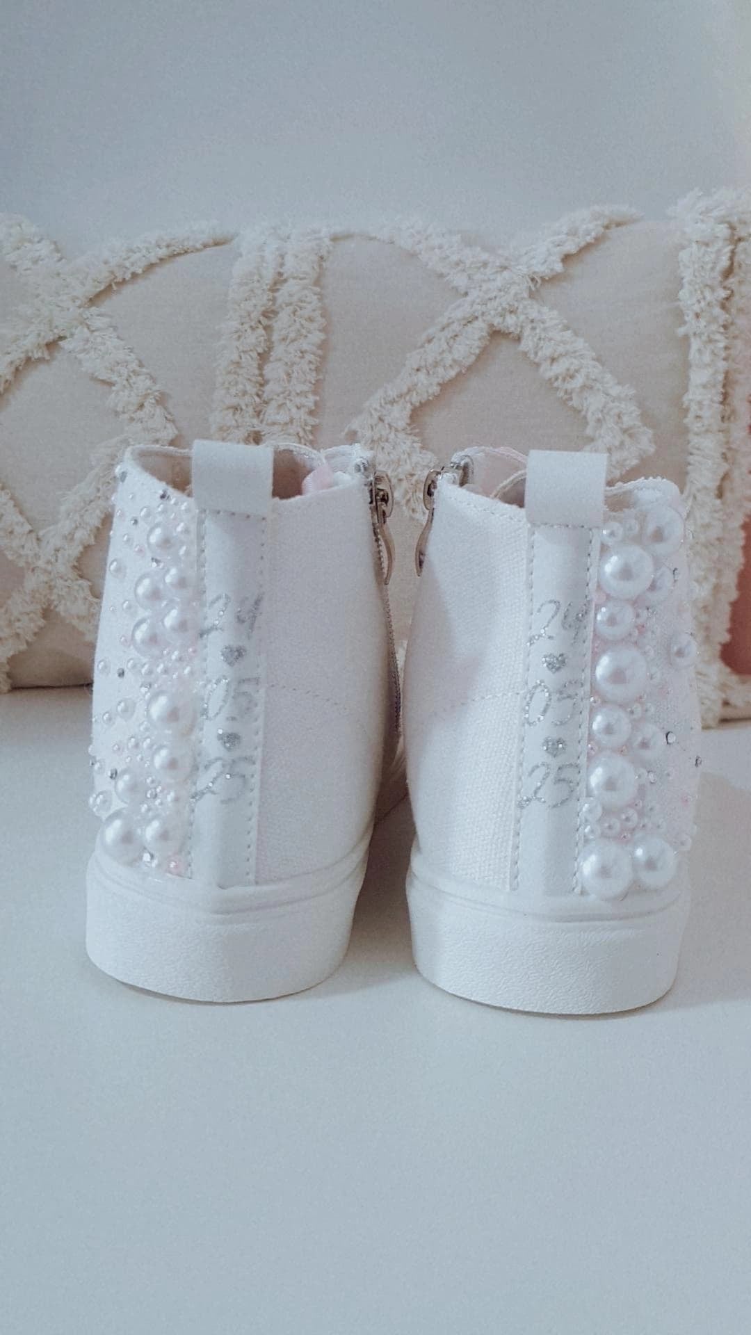 Zapatillas Comunión Perlas