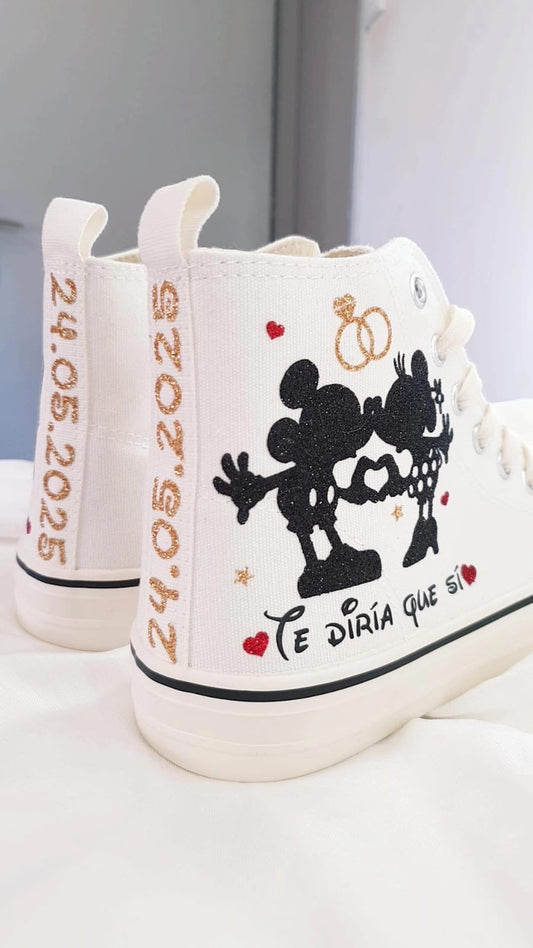 Zapatillas Novia M&M Altas