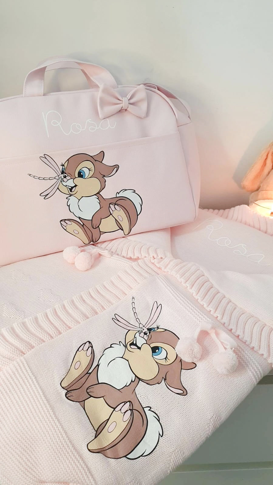 Saco Lana Rosa