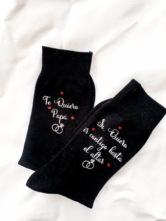 Calcetines Papá ‘Si Quiero’ - Albea Meraki