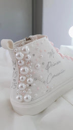 Zapatillas Comunión Perlas
