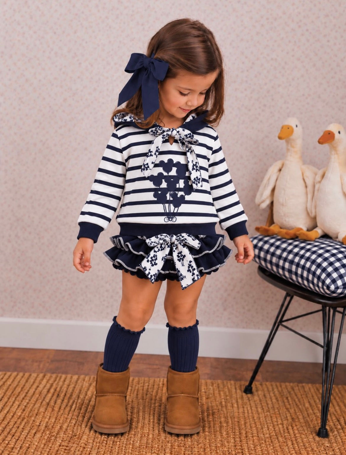 Conjunto Minnie Globos
