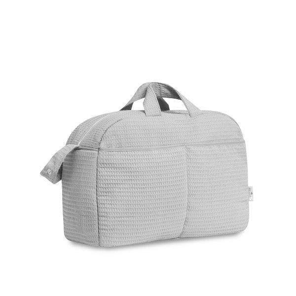 Bolso Nido Abeja Gris