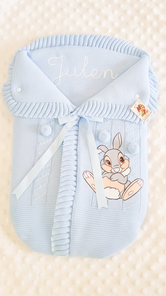 Saco Lana Celeste