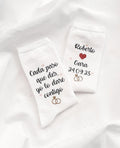 Calcetines Novia ‘Cada paso’ - Albea Meraki