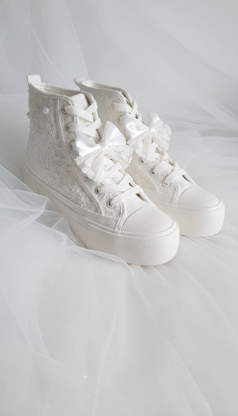 Zapatillas Lace Novia