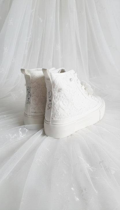 Zapatillas Lace Novia