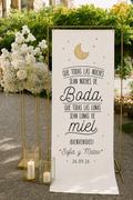 Cartel Bienvenida «Todos las lunas🌙»