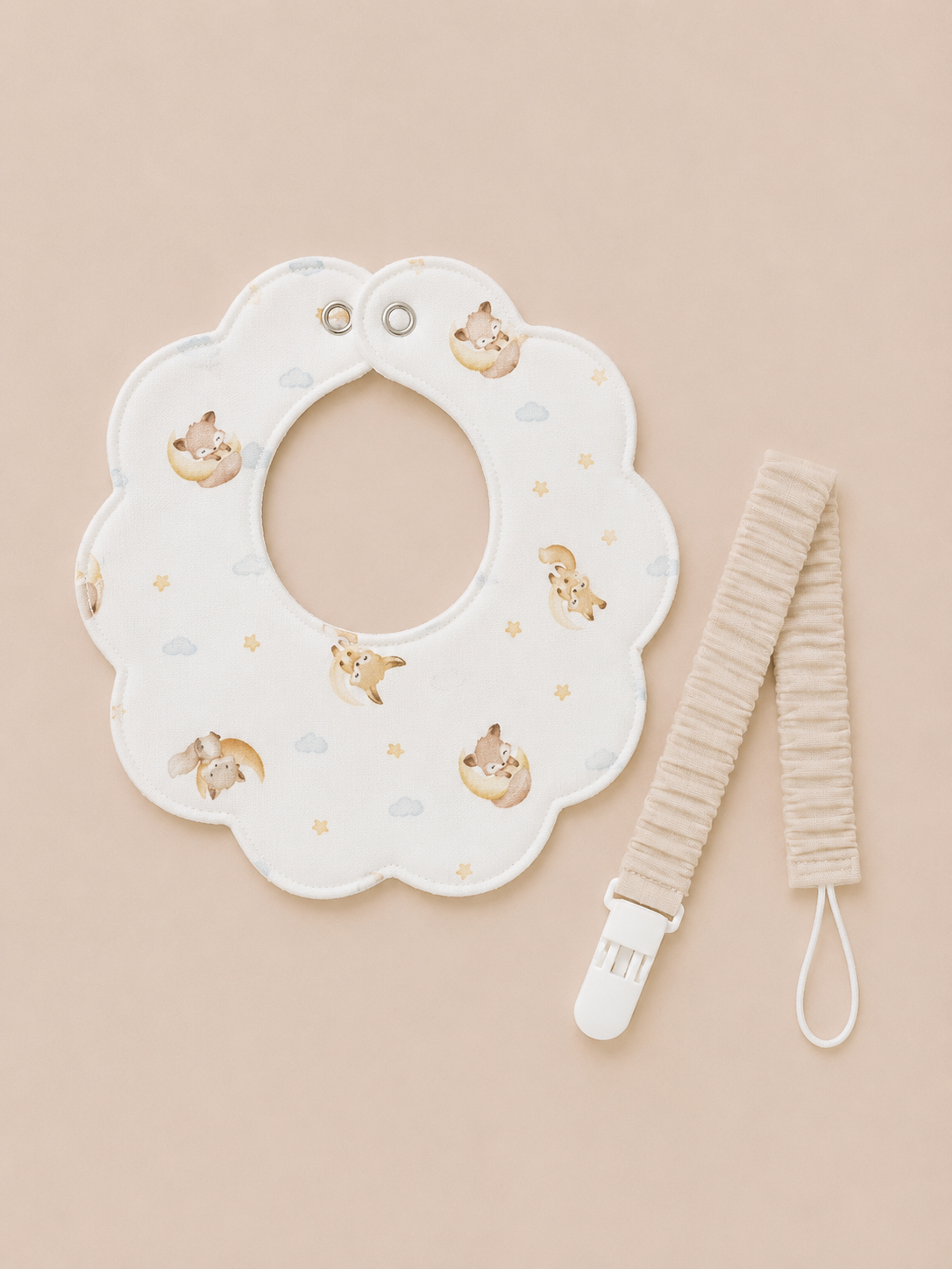 Lot de bavoirs Foxy