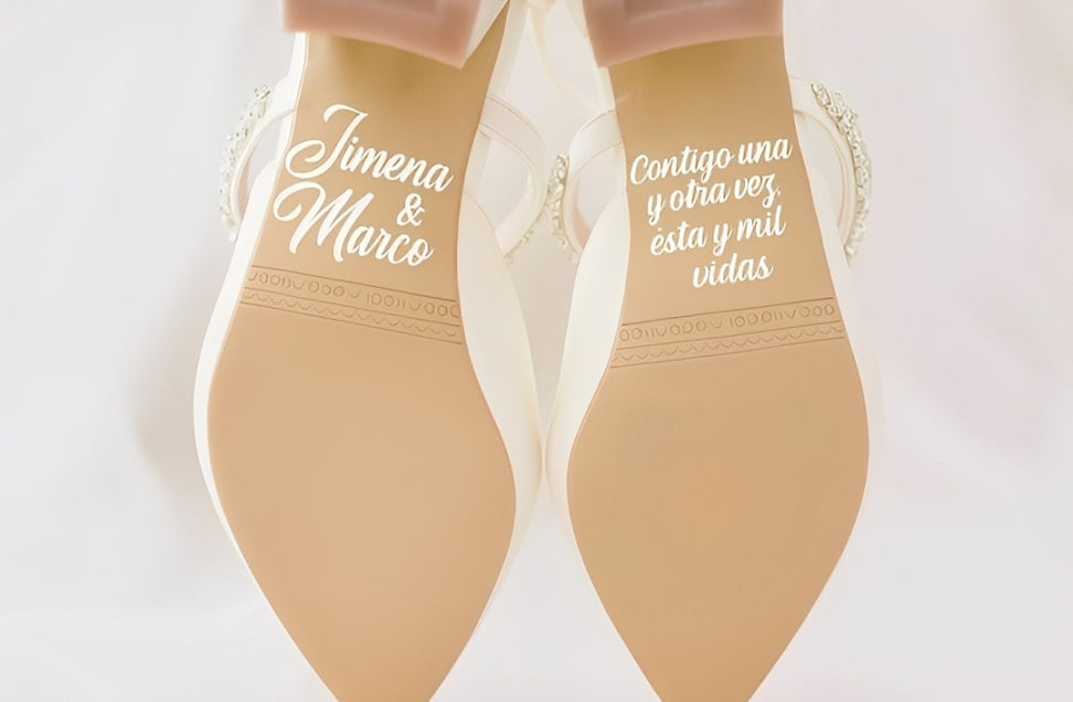 Gravure Chaussures 👰🏼‍♀️